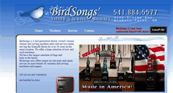 Desktop Screenshot of birdsongsewingmachinesandvacuums.com